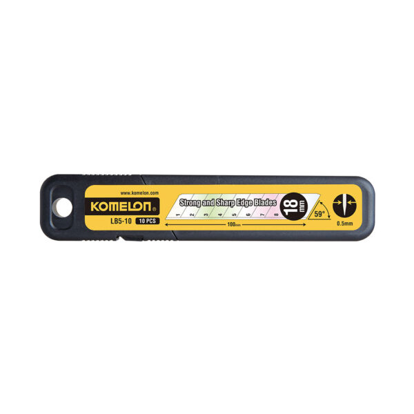 Komelon Autolock Snap Off Knife Blades 18mm