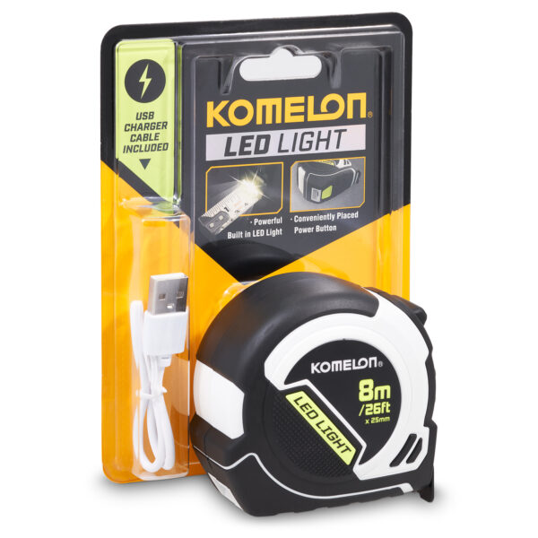 Komelon LED Tape Measure - Image 2