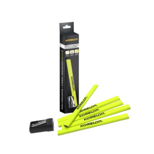 Komelon Tub 10 Hi – Vis Pencils + sharpeners